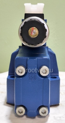 4WEH16E7X/6EW230N9ETK4/B10 - Гидрораспределитель с электроуправлением Ду16 схема E (44), напряжение W230, каналы управления ET - X и Y - внутренние