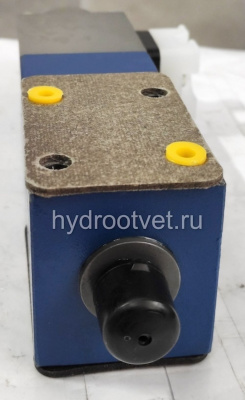ZDBE6VP2-1X/200G24K4M - Пропорциональный предохранительный клапан Ду6 (расход до 15 л/мин), давление регулировки до 200 бар, встроенные усилитель = нет, монтаж - модульный